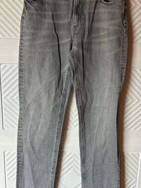 Zara Light Gray Denim Jeans
